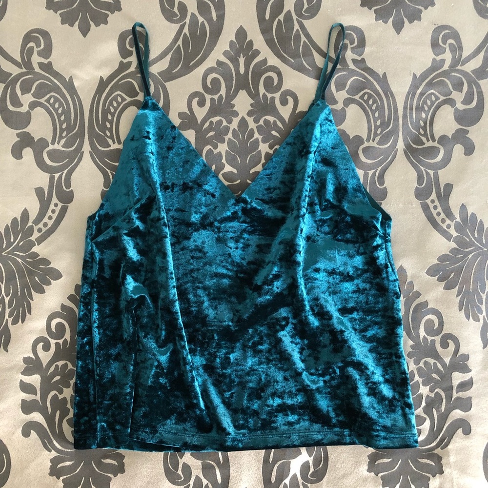NWOT F21 Velvet Tank - Picture 7 of 11